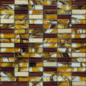 Mozaika szklano-kamienna A-MGL08-XX-003