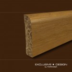 Bamboo skirting boards H52 pistachio