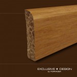 Bamboo skirting boards H78 marchpane
