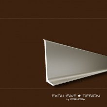 Skirting boards Aspro 44 ALU champagne
