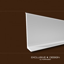 Skirting boards Aspro 70 ALU silver
